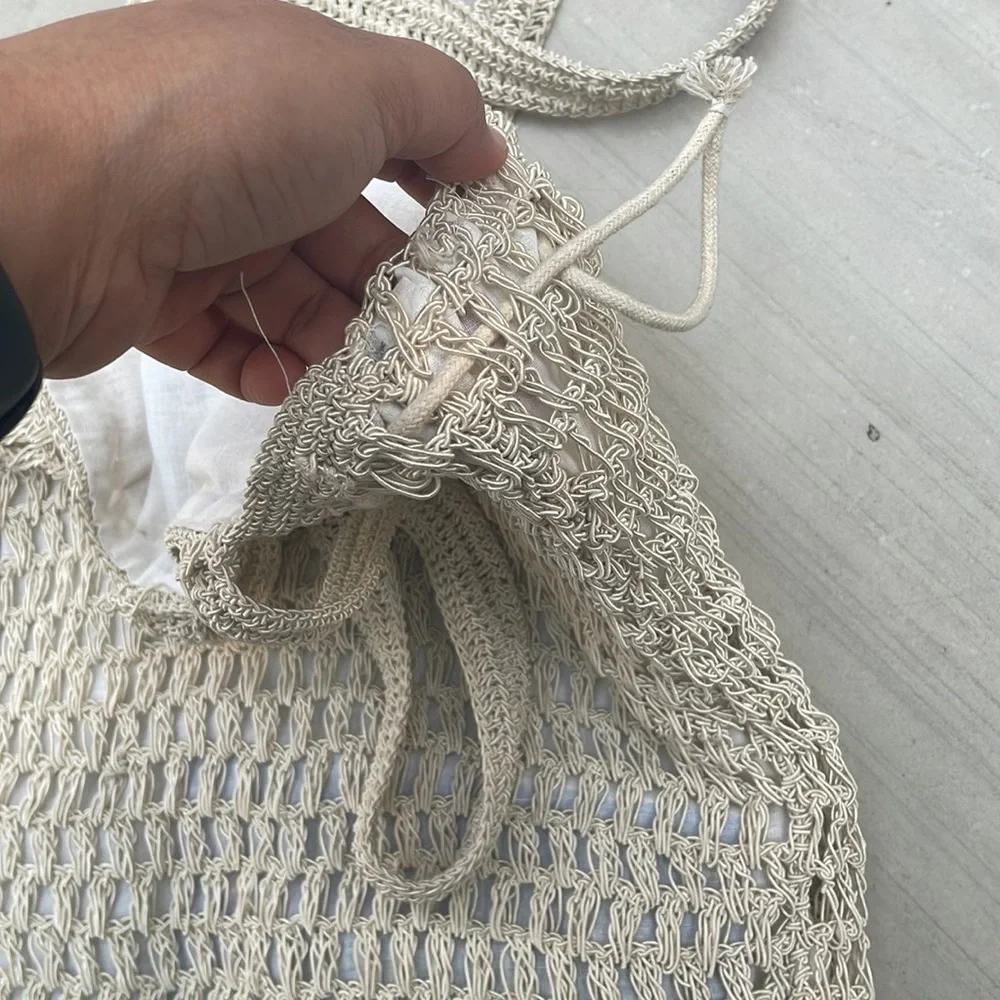 Hand-crafted* Jute tote bag - Picture 8 of 11